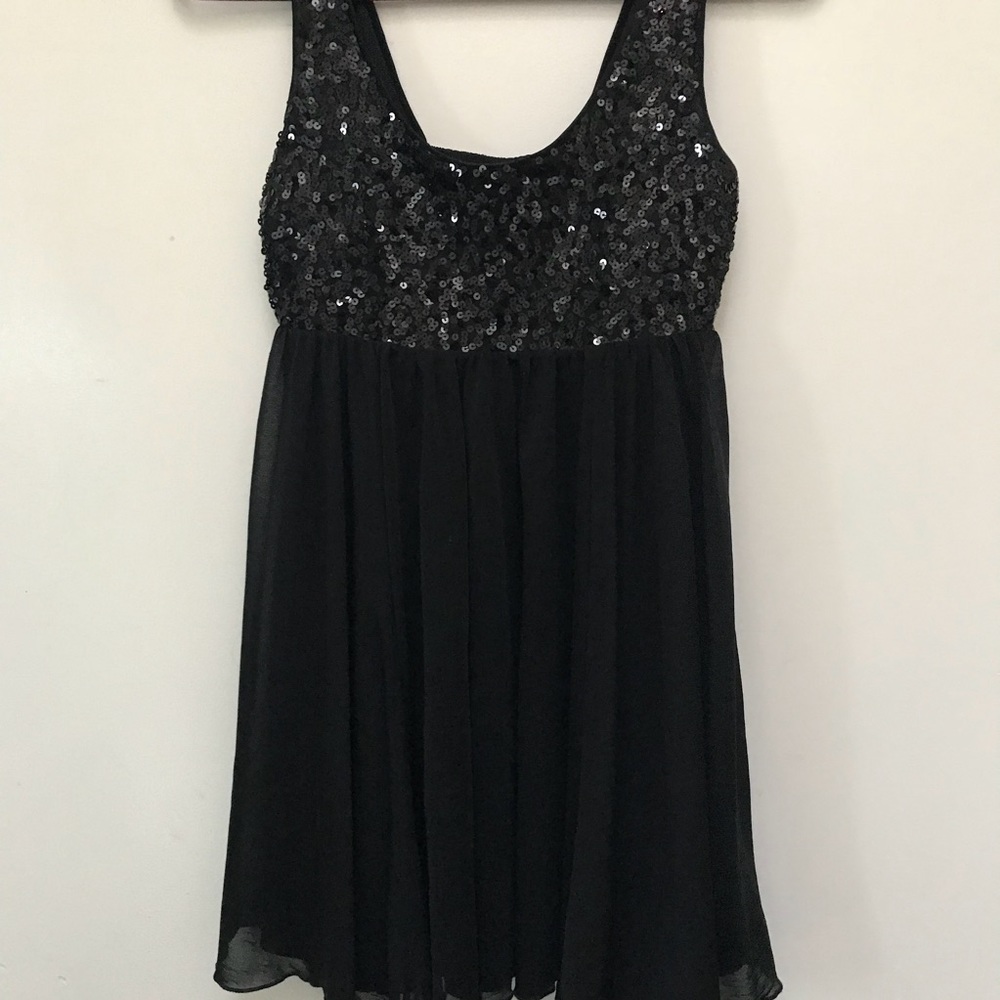 H&M sequin babydoll dress